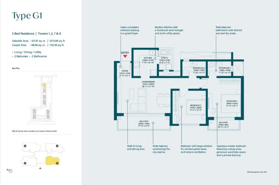 Sobha Rivana Noida Extension Luxury Flats-4