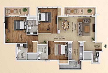 ACE Starlit Noida:Ultra Luxury 2 & 3 BHK Apartments in Sector 152 | Golf Course & Metro Nearby