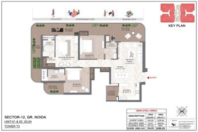 Ashtech Presidential Towers Sector 12 Noida Extension | Luxury 3 & 4 BHK Apartments