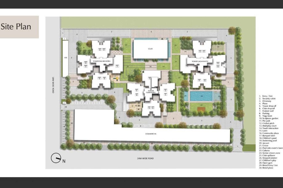 AU Cosmos Corner Luxury Flats in Siddharth Vihar-2