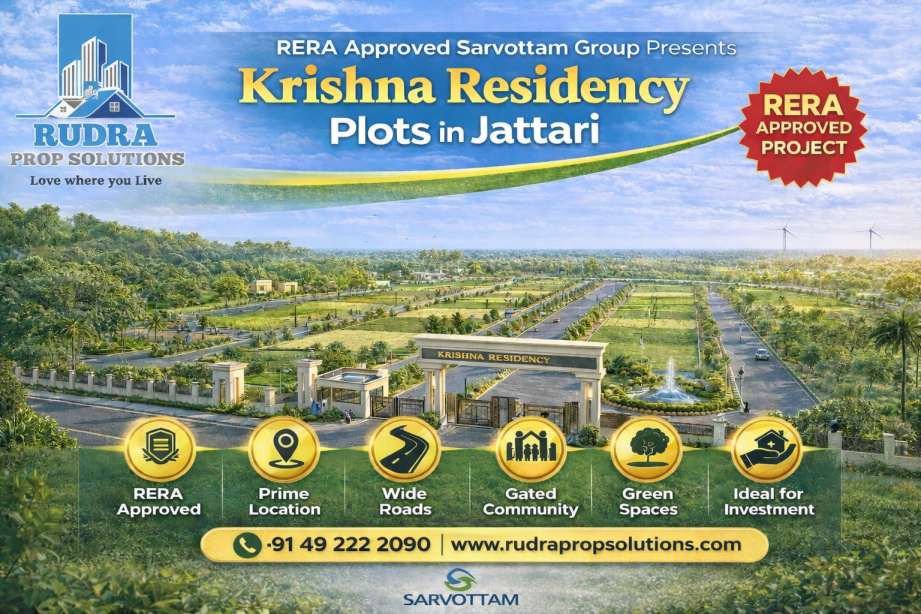 Krishna Residency Jattari Plots | RERA Approved Plots by Sarvottam Group