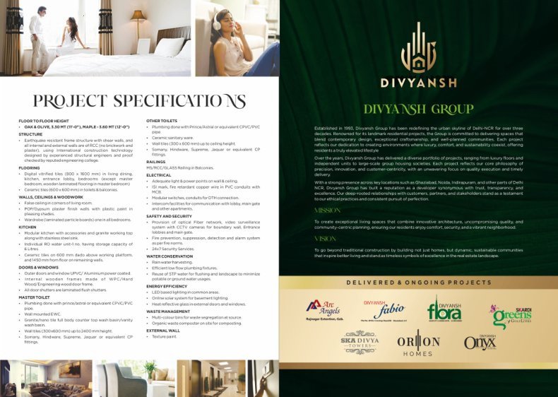Divyansh Green Heights Greater Noida | Luxury 3 & 4 BHK Apartments-9