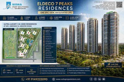Eldeco 7 Peaks Greater Noida | Luxury 3 & 4 BHK