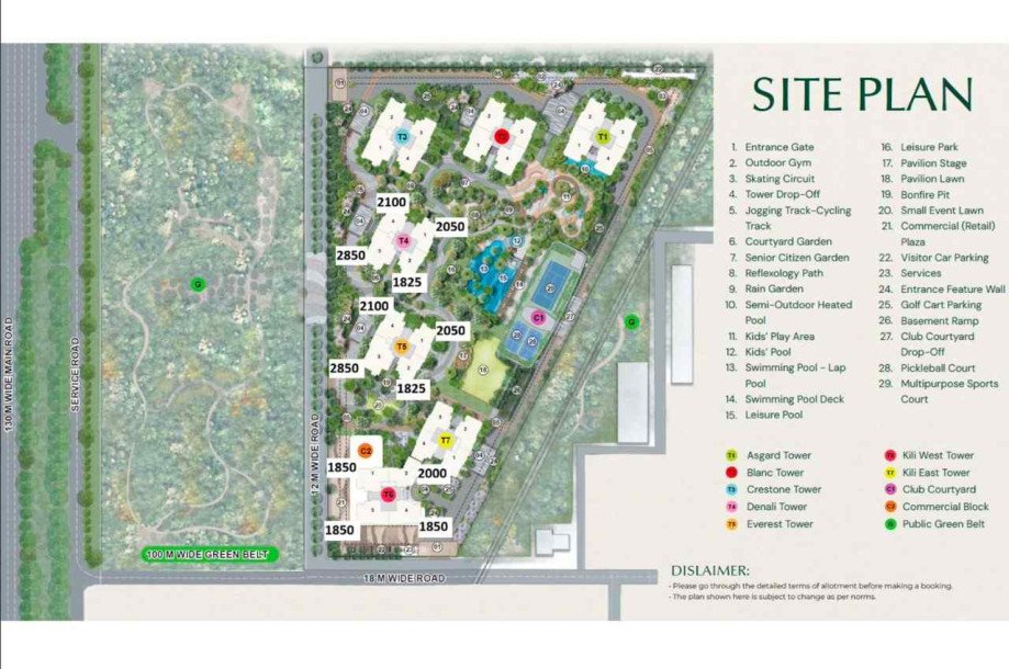 Eldeco 7 Peaks Residences Luxury Apartments Greater Noida-3