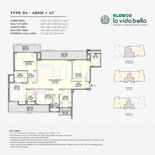 Eldeco La Vida Bella-9