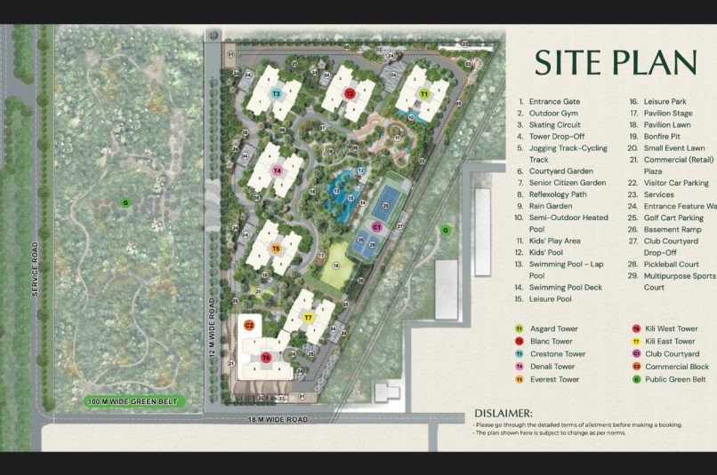 Eldeco 7 Peaks Residences Luxury Apartments Greater Noida-3