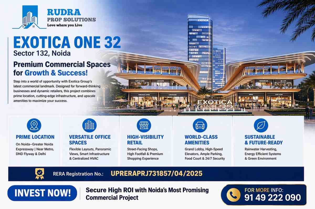 Exotica One 32 Noida – Office & Retail Spaces
