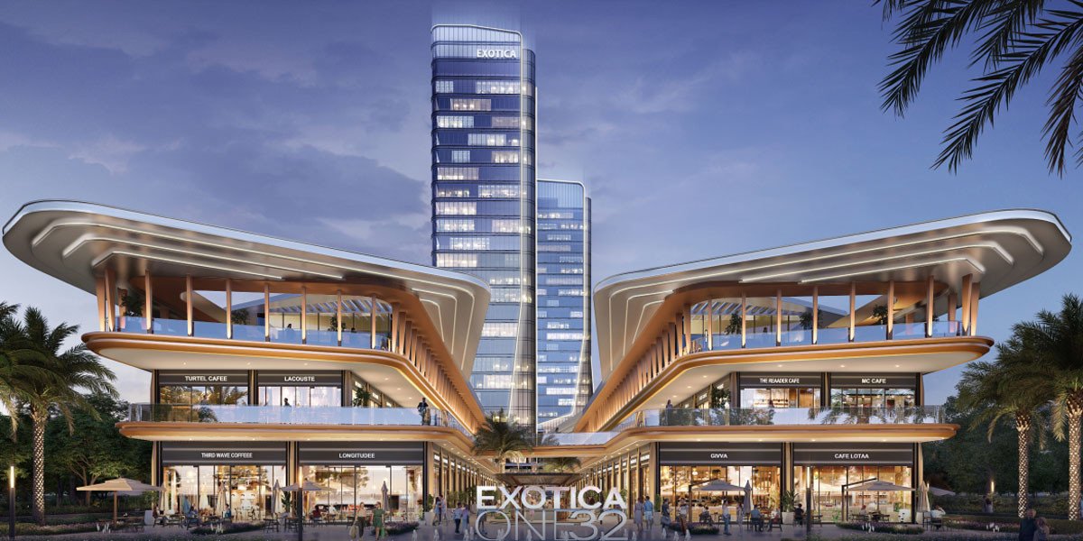 Exotica One 32: Premium Commercial Property in Sector 132 Noida with Office Spaces & High-Street Retail Shops-1