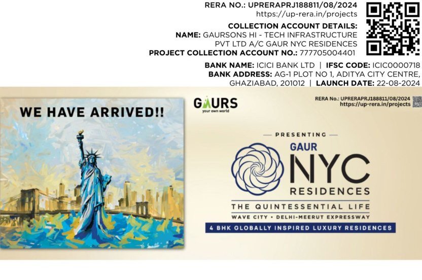 Gaur NYC Residences WAVE CITY GHAZIABAD-1