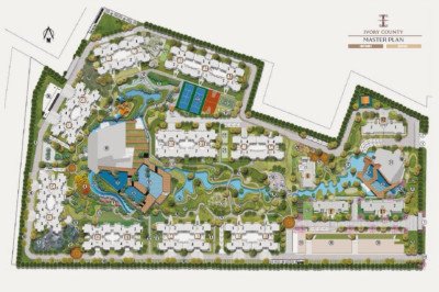 Ivory County Luxurious 3, 4, & 5 BHK Apartments, Sector 115 Noida.