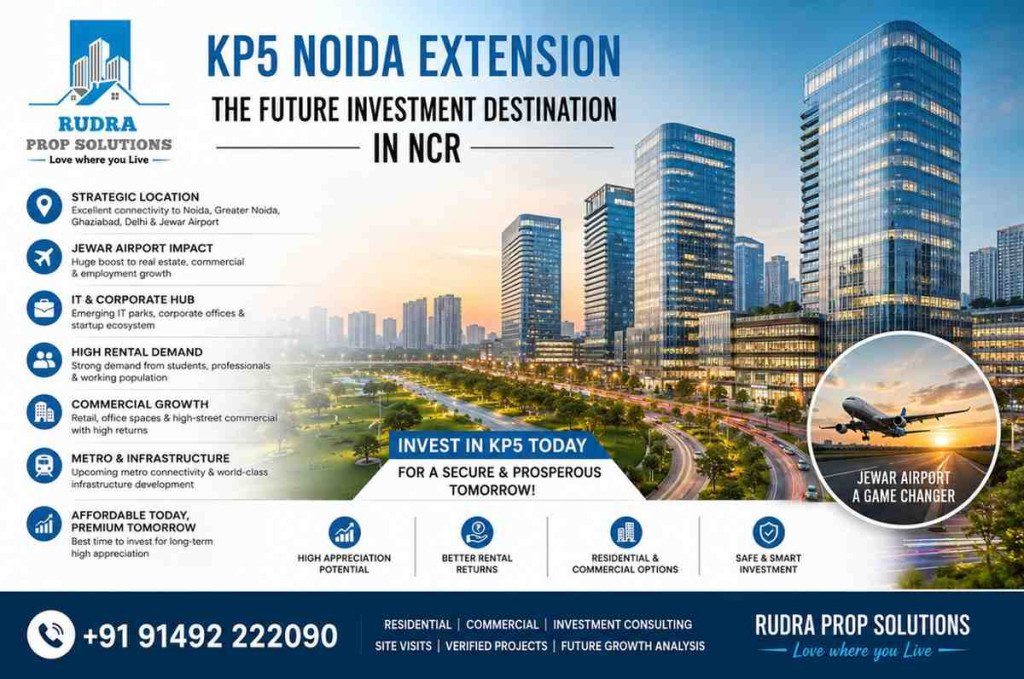KP5 Noida Extension Investment Guide 2026 | Future of Knowledge Park 5