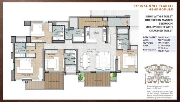 The Kutumb – Premium 4 BHK Luxury Apartments in Ghaziabad-4