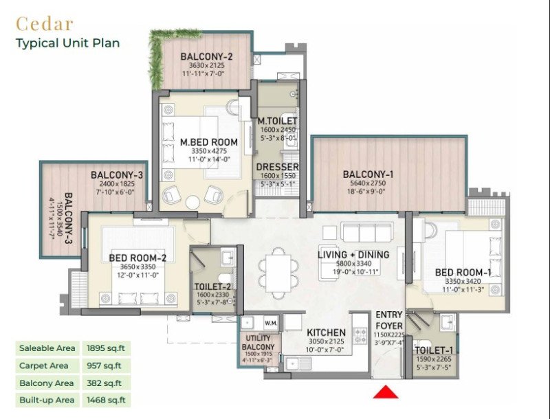 North Wind Sanctuary 3 & 4 BHK Ultra Luxury Homes in Greater Noida-9