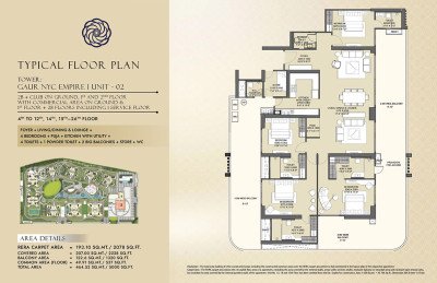 Gaur NYC Residences WAVE CITY GHAZIABAD