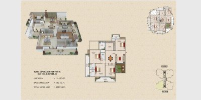 Renox Thrive – 3 & 4 BHK Ultra Luxury Apartments in Greater Noida West-7