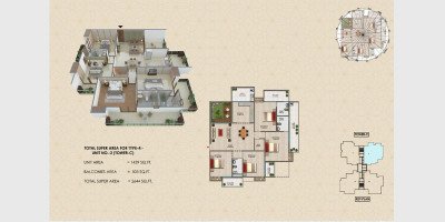 Renox Thrive – 3 & 4 BHK Ultra Luxury Apartments in Greater Noida West-8