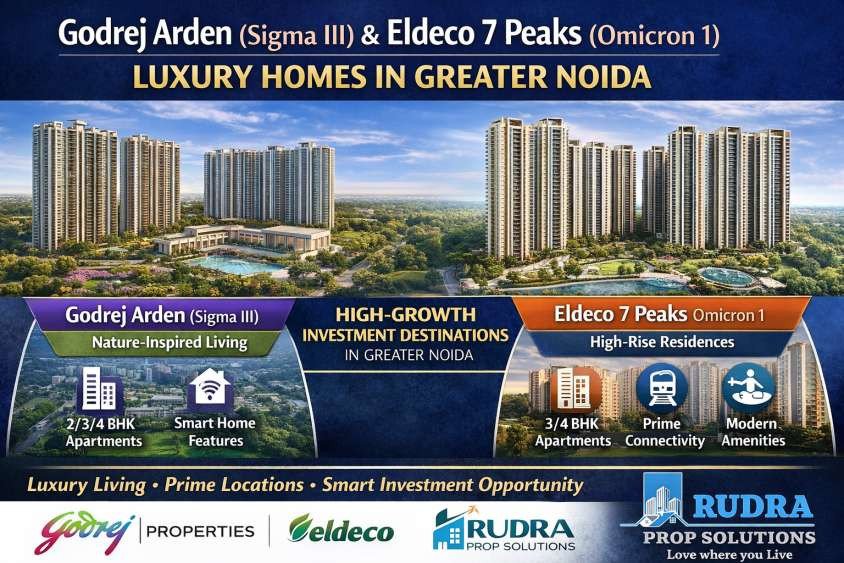 Godrej Arden & Eldeco 7 Peaks Luxury Homes in Greater Noida