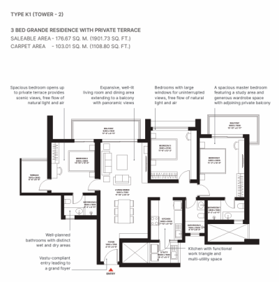 Sobha Aurum Sector 36 Greater Noida – Luxury 1, 2, 3, 4 BHK Apartments Near Pari Chowk & Jewar Airport