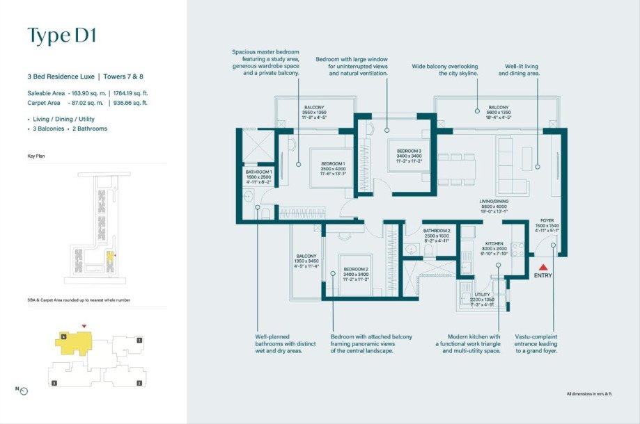 Sobha Rivana Noida Extension Luxury Flats-7