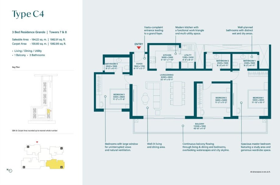 Sobha Rivana Noida Extension Luxury Flats-9