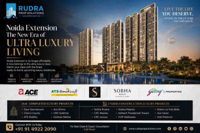 Noida Extension is No Longer Affordable – Discover Ultra Luxury Homes & Investment Opportunities in Greater Noida West