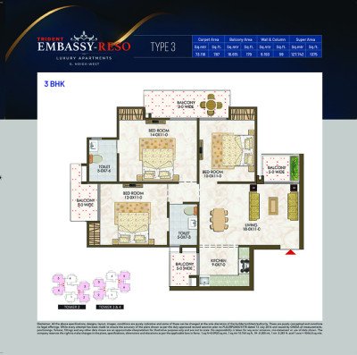 Trident Embassy Reso Greater Noida West/Noida Extension-5