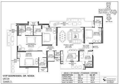 VVIP Addresses Greater Noida West | Luxury 3/4 BHK Apartments in Sector 12