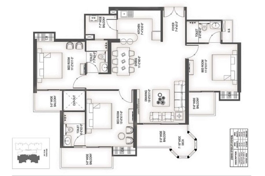 VVIP Yamuna Expressway Premium 3 BHK Flats-4