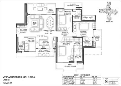 VVIP Addresses Greater Noida West | Luxury 3/4 BHK Apartments in Sector 12