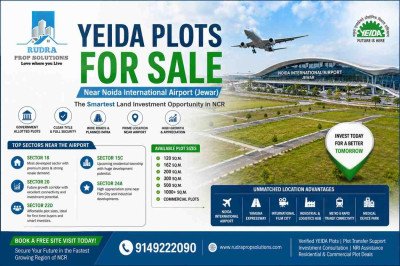 YEIDA Plots Near Jewar Airport | Best Investment